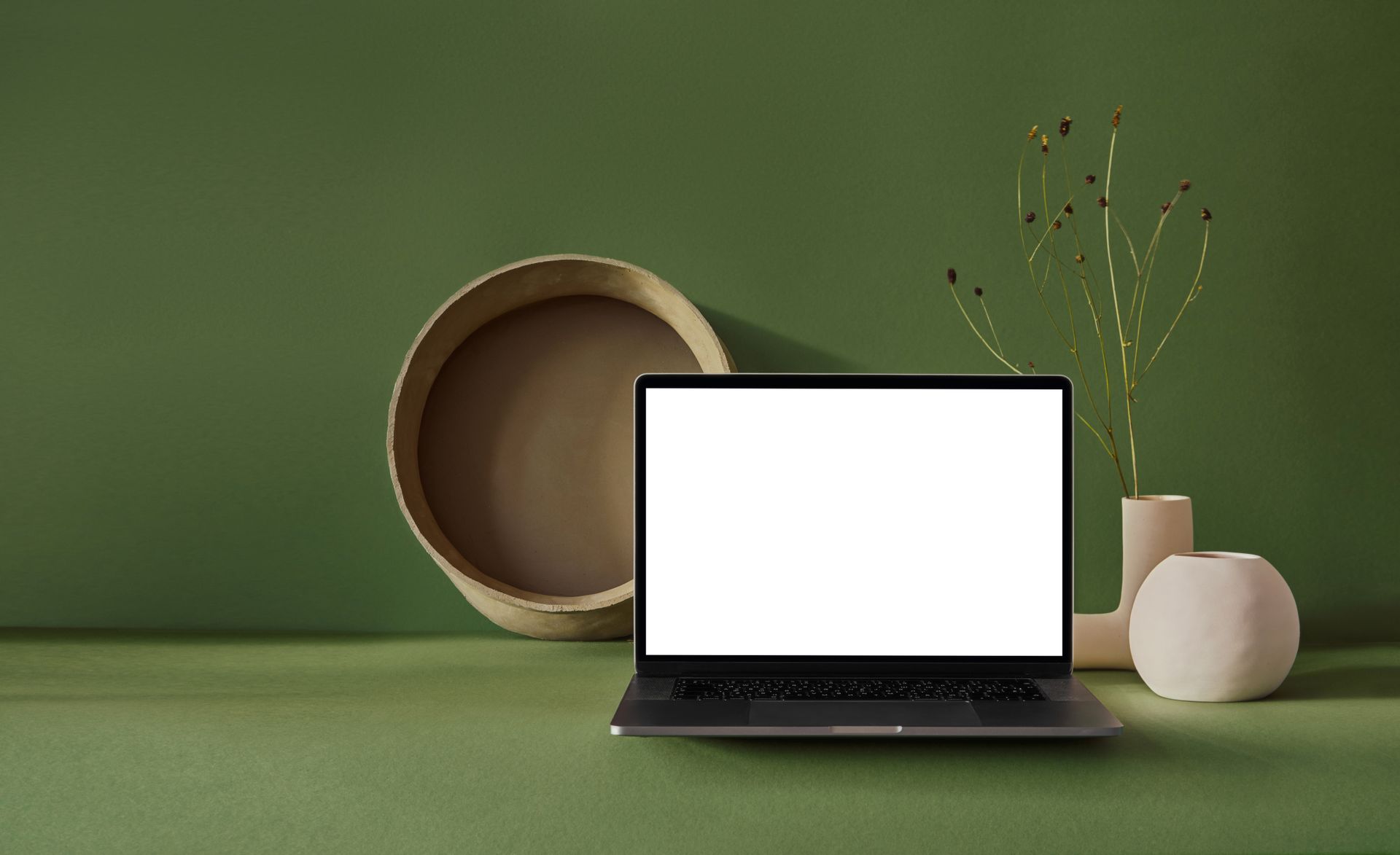 Solella's dashboard, ready to be set up on a calm, organized desk